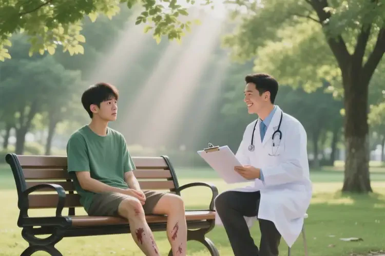 青年人小腿長(zhǎng)濕疹能自愈嗎(圖4)