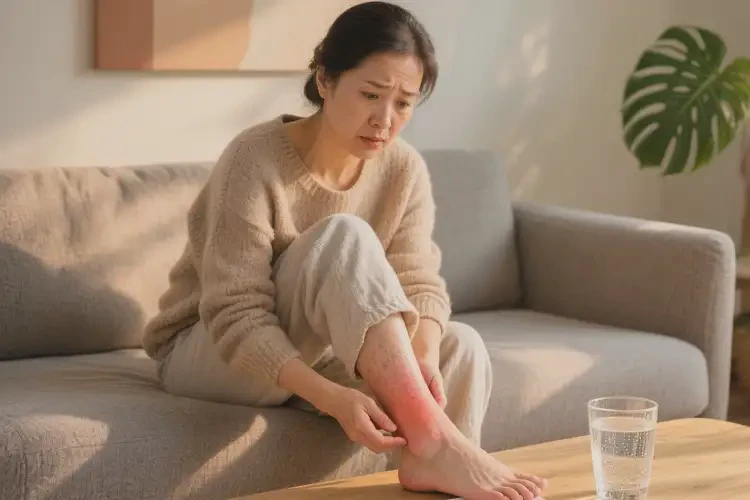 女人腳上有濕疹日常應(yīng)避免吃什么(圖4)