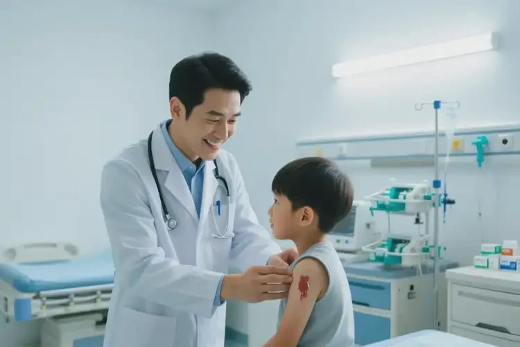 孩子手臂上起濕疹能夠治愈嗎(圖4)