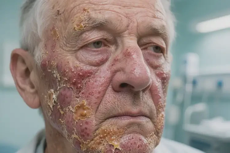 老年人面部容易長(zhǎng)濕疹能自愈嗎(圖3)