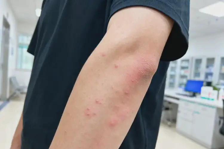 青年人身上有濕疹能夠治愈嗎(圖2)