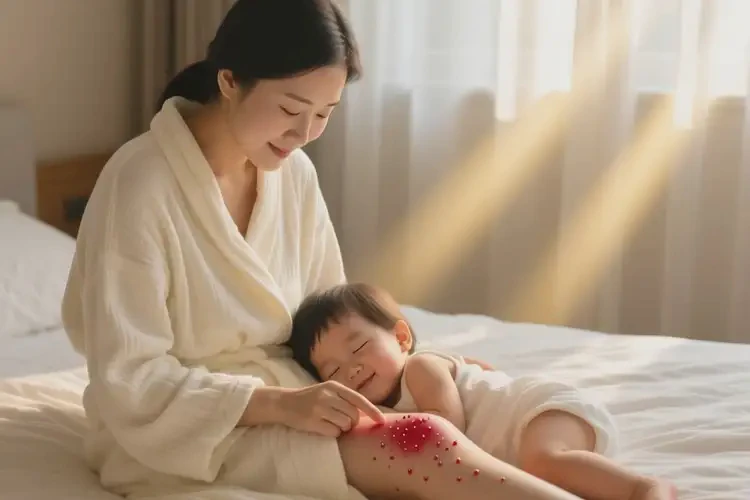 小孩大腿上出現(xiàn)濕疹能不能自愈(圖3)