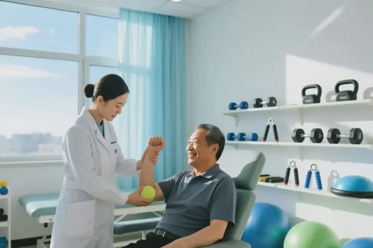 黑龍江雙鴨山康復(fù)科網(wǎng)球肘康復(fù)(圖4)