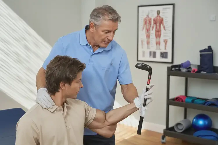 重慶康復(fù)科高爾夫球肘康復(fù)