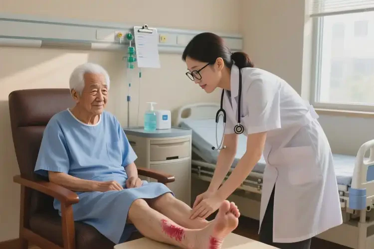 老年人腳上偶爾長濕疹治療方法(圖3)