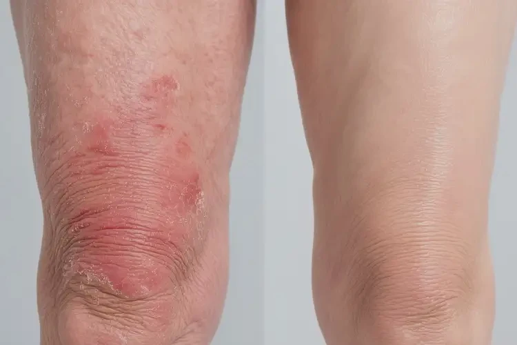 老年人大腿有湿疹能不能自愈(图2)