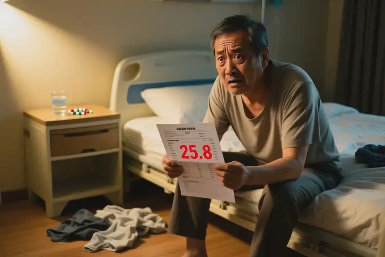 中年人睡前血糖25.8是怎么回事