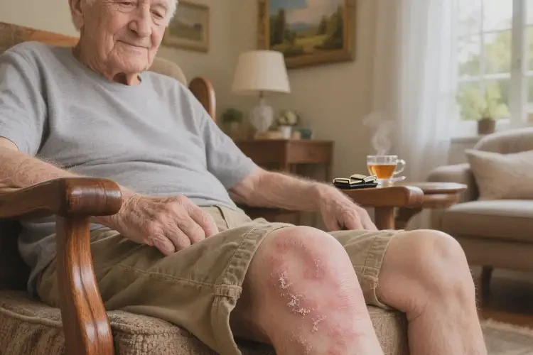 老年人大腿有湿疹能不能自愈(图4)