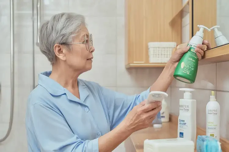 老年人肚子上偶爾起濕疹能不能自愈