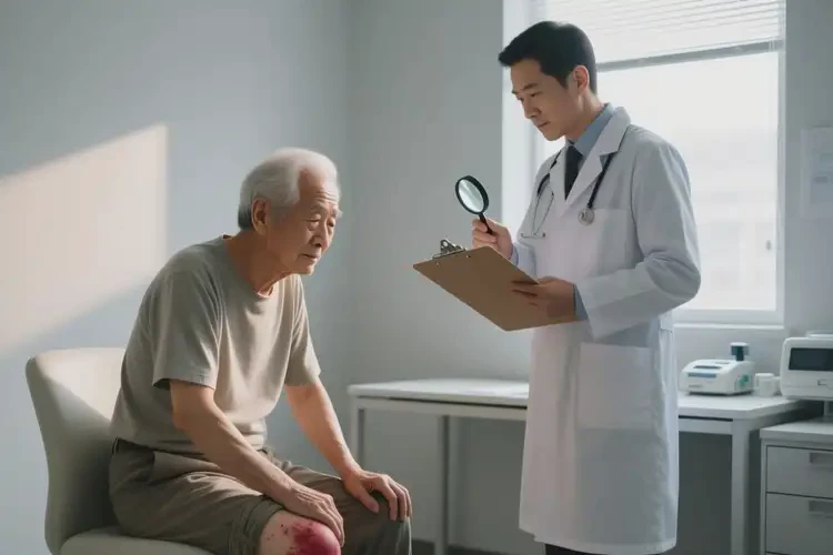 老年人屁股上有濕疹會(huì)自己好嗎(圖3)