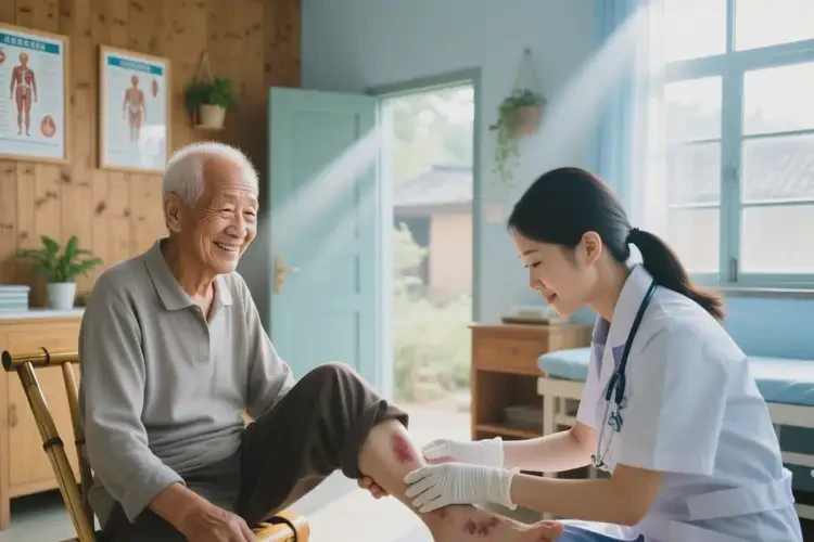 老年人腳上偶爾長濕疹治療方法