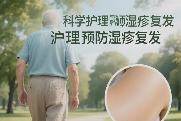 老年人大腿有濕疹能不能自愈