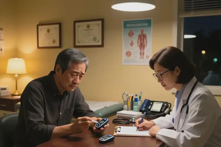 中年人晚上血糖20(圖1)