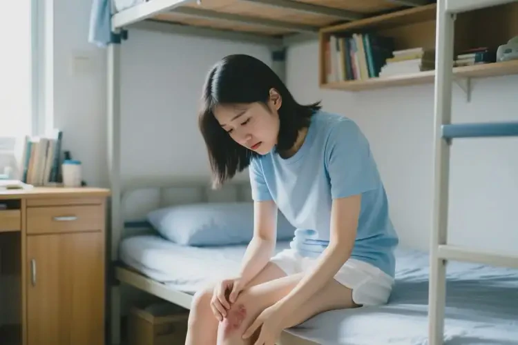 大學(xué)生小腿上長(zhǎng)濕疹會(huì)自己好嗎(圖4)