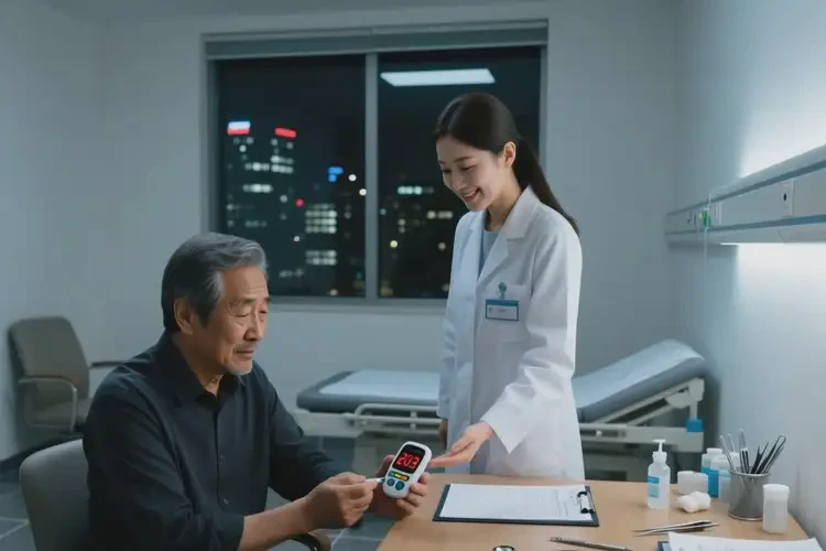 中年人晚上血糖20(圖1)