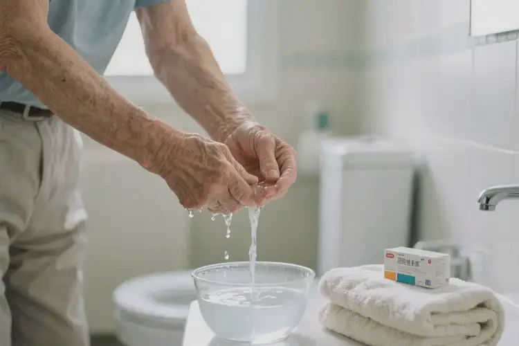 老年人肛周經(jīng)常起濕疹治療方法(圖1)