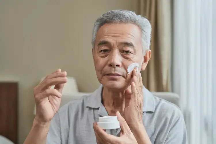 老年人臉上出濕疹能不能自愈(圖2)