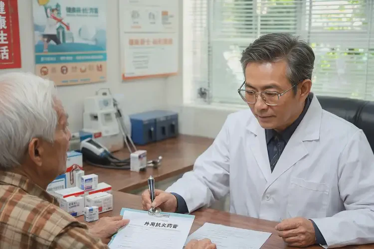 老年人臉上偶爾起濕疹治療方法(圖2)