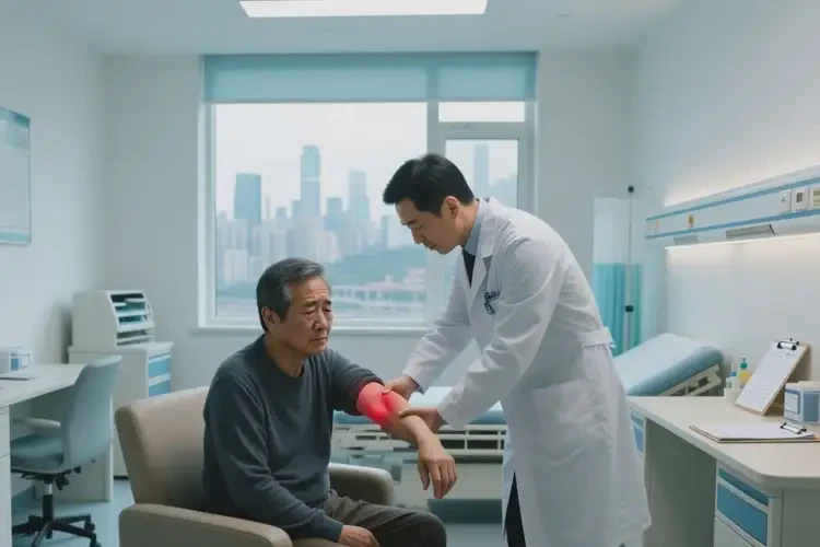 重慶康復(fù)科看手肘疼痛要多少錢(圖2)