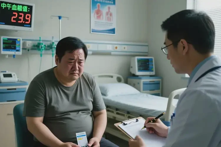 男性中午血糖23(圖1)