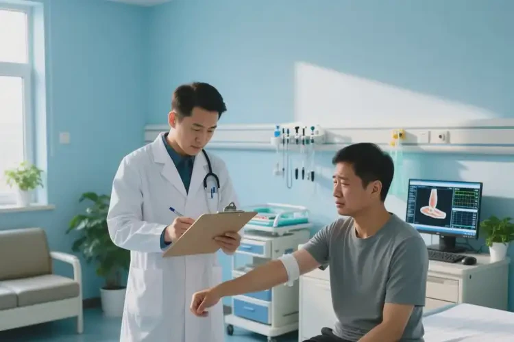 內(nèi)蒙古包頭康復(fù)科看手肘痛要多少錢(圖2)