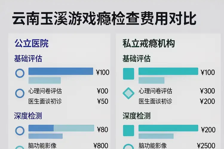 云南玉溪檢查游戲癮費用高嗎(圖3)