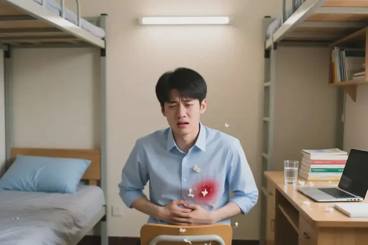 大學(xué)生肚子的濕疹怎么治療最好(圖2)