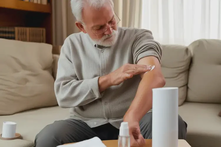 老年人手臂上經(jīng)常起濕疹能自愈嗎(圖2)