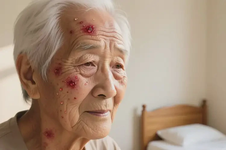 老年人身上的濕疹是怎么引起的(圖3)