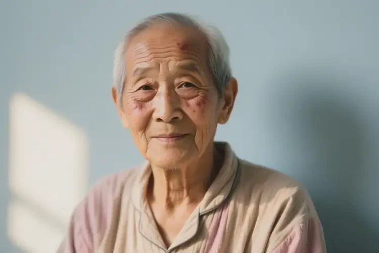 老年人臉上容易起濕疹能自愈嗎(圖2)