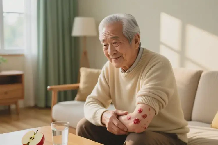 老年人手臂上容易長(zhǎng)濕疹有哪些飲食禁忌(圖2)
