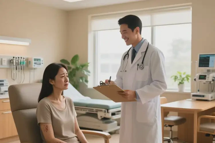 女性身上經(jīng)常起濕疹能夠治愈嗎(圖4)