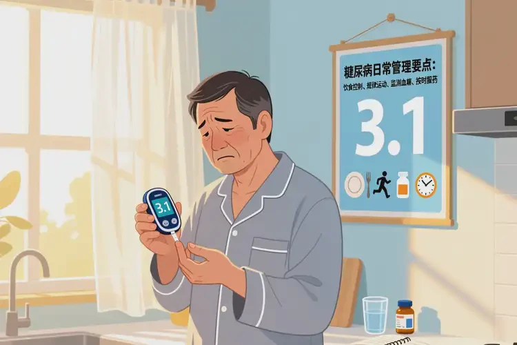 中年人早上血糖3點(diǎn)1是怎么回事(圖2)