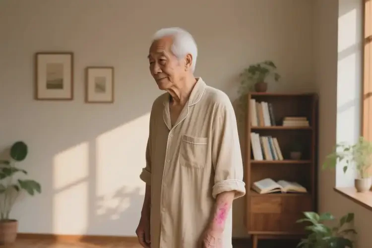 老年人全身經(jīng)常起濕疹可以自愈嗎(圖2)