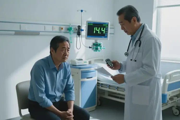 中年人早上血糖14點4是怎么回事(圖1)