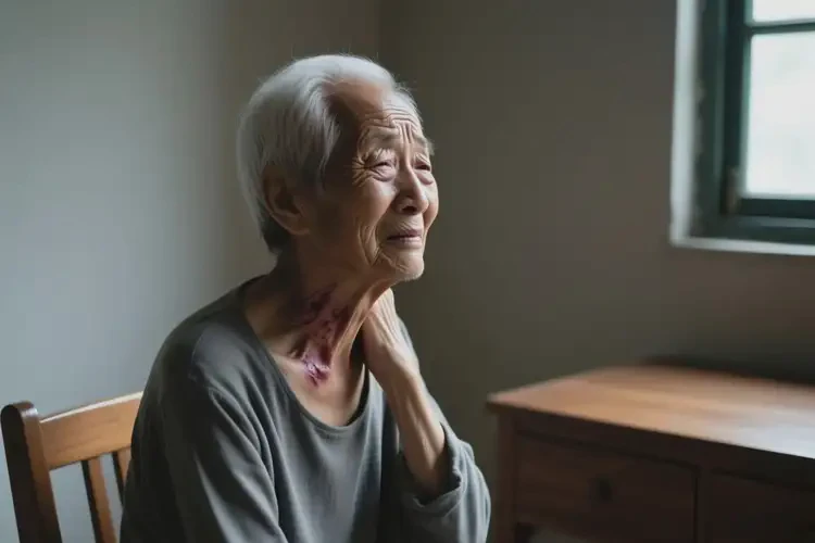 老年人脖子上偶爾長濕疹哪些要少沾(圖3)