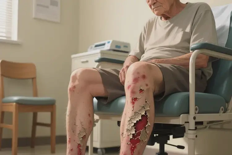 老年人小腿的濕疹是怎么引起的(圖3)