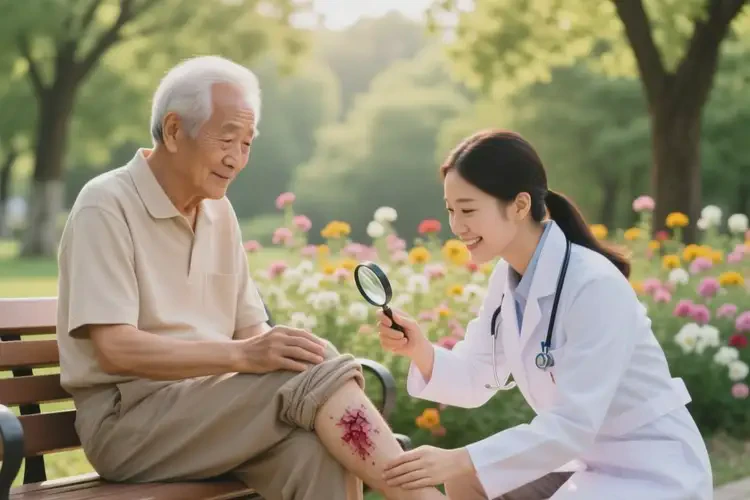 老年人小腿的濕疹是怎么引起的(圖2)