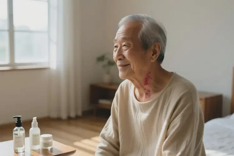 老年人脖子上偶爾長濕疹哪些要少沾(圖2)