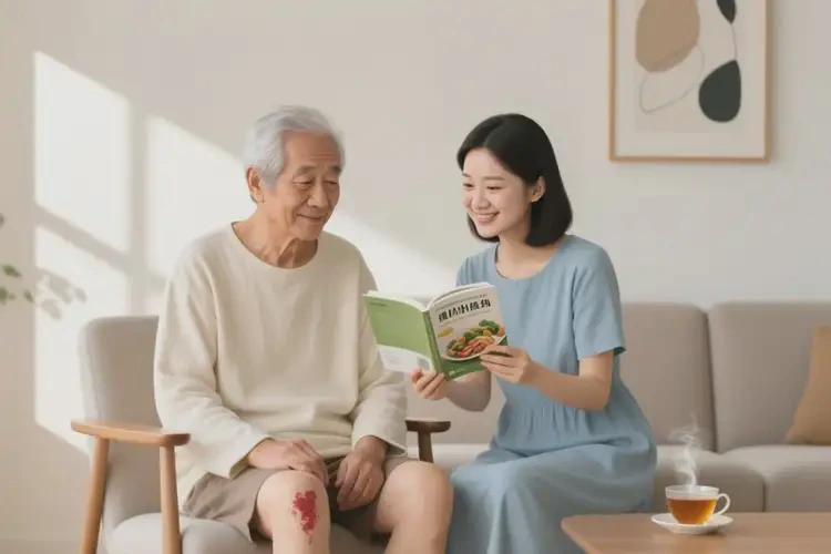 老年人小腿上容易起濕疹哪些食物需避免攝入(圖4)