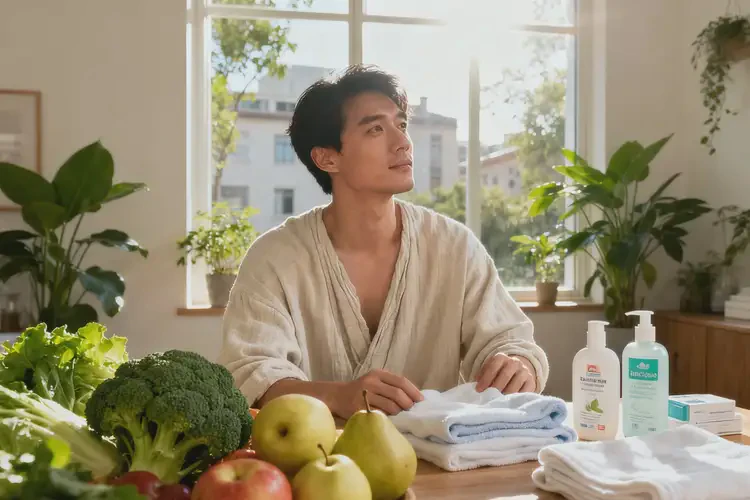 男生身上經(jīng)常起濕疹有什么需要節(jié)制(圖4)