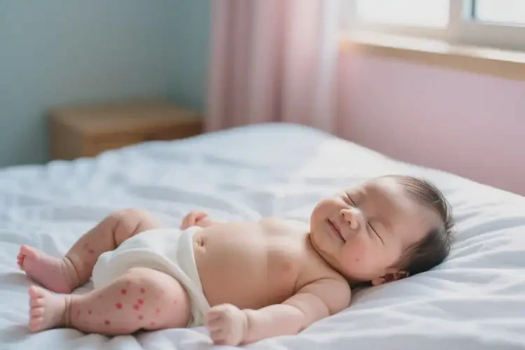 嬰兒小腿容易起濕疹能自愈嗎(圖3)