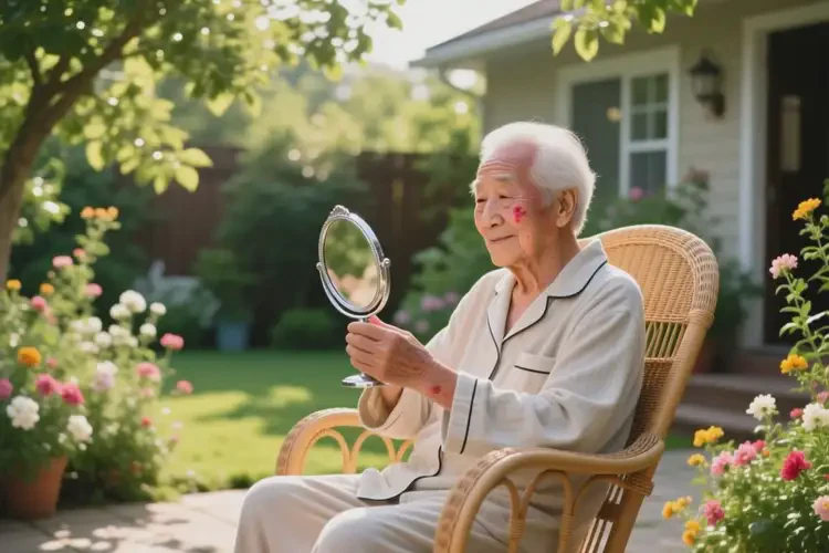 老年人面部起濕疹有什么需要節(jié)制(圖4)