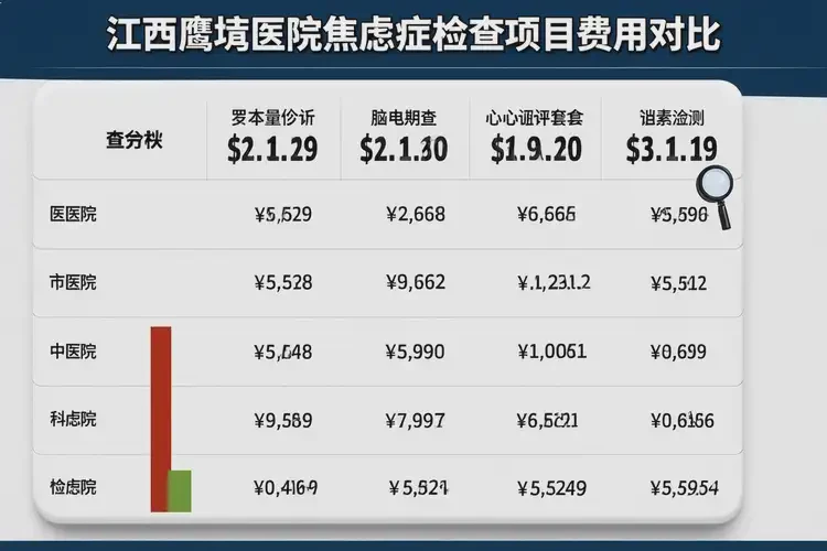江西鷹潭去醫(yī)院檢查焦慮癥費(fèi)用一般是多少(圖1)