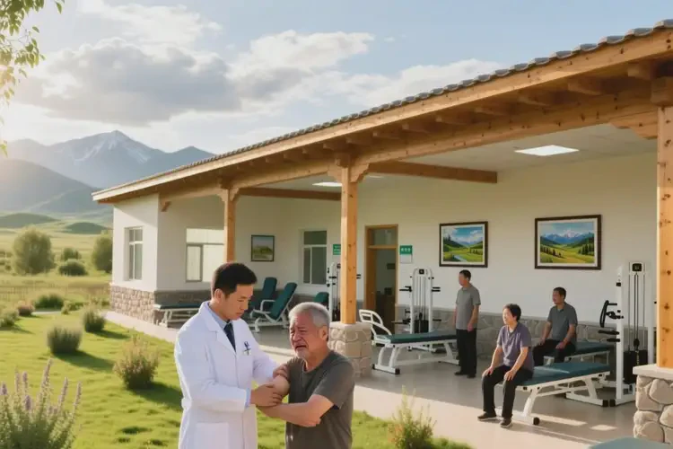 新疆北屯康復(fù)科看肘疼痛要多久(圖1)