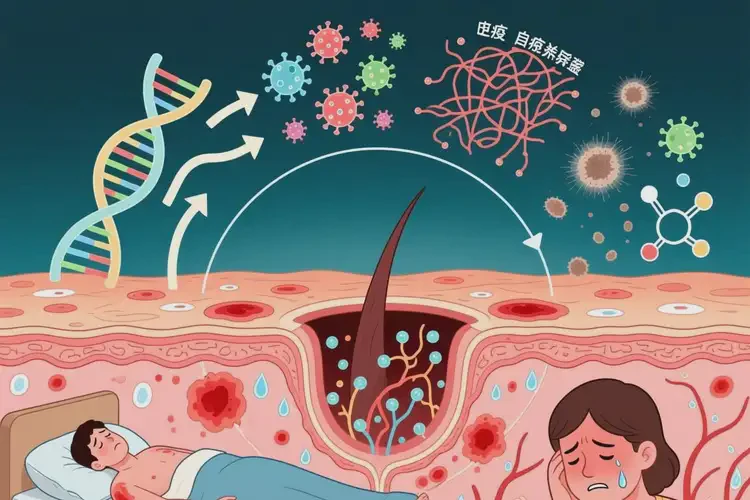 湿疹是什么原因造成的(图1)