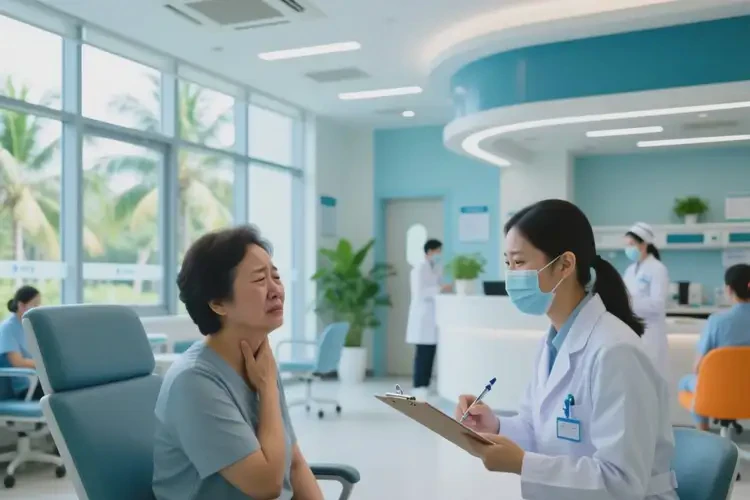 海南三亚康复科看喉咙疼多少钱(图1)