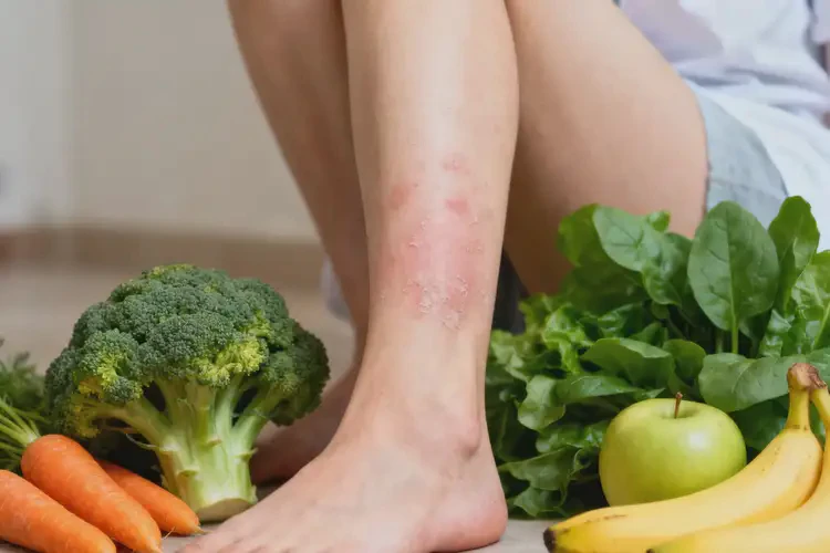 女性小腿上長濕疹有什么吃了不好(圖4)