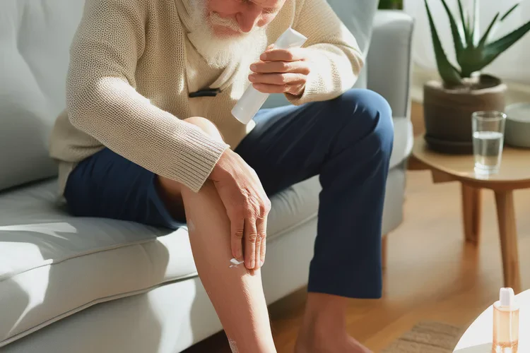 老年人小腿容易長(zhǎng)濕疹有什么要少吃的(圖2)