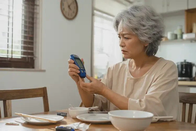 更年期女性晚餐血糖21(圖1)